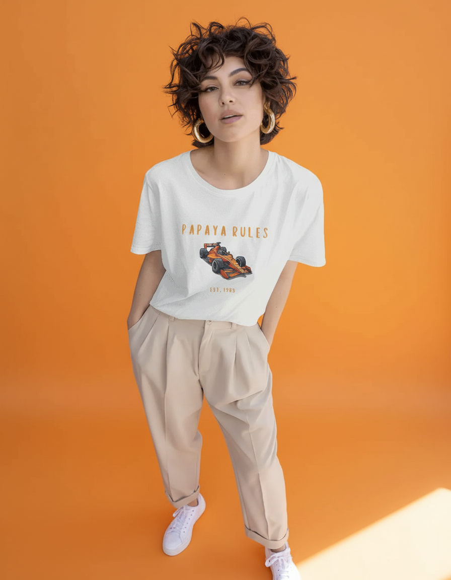 PAPAYA RULES - Unisex Premium Heavyweight T-Shirt