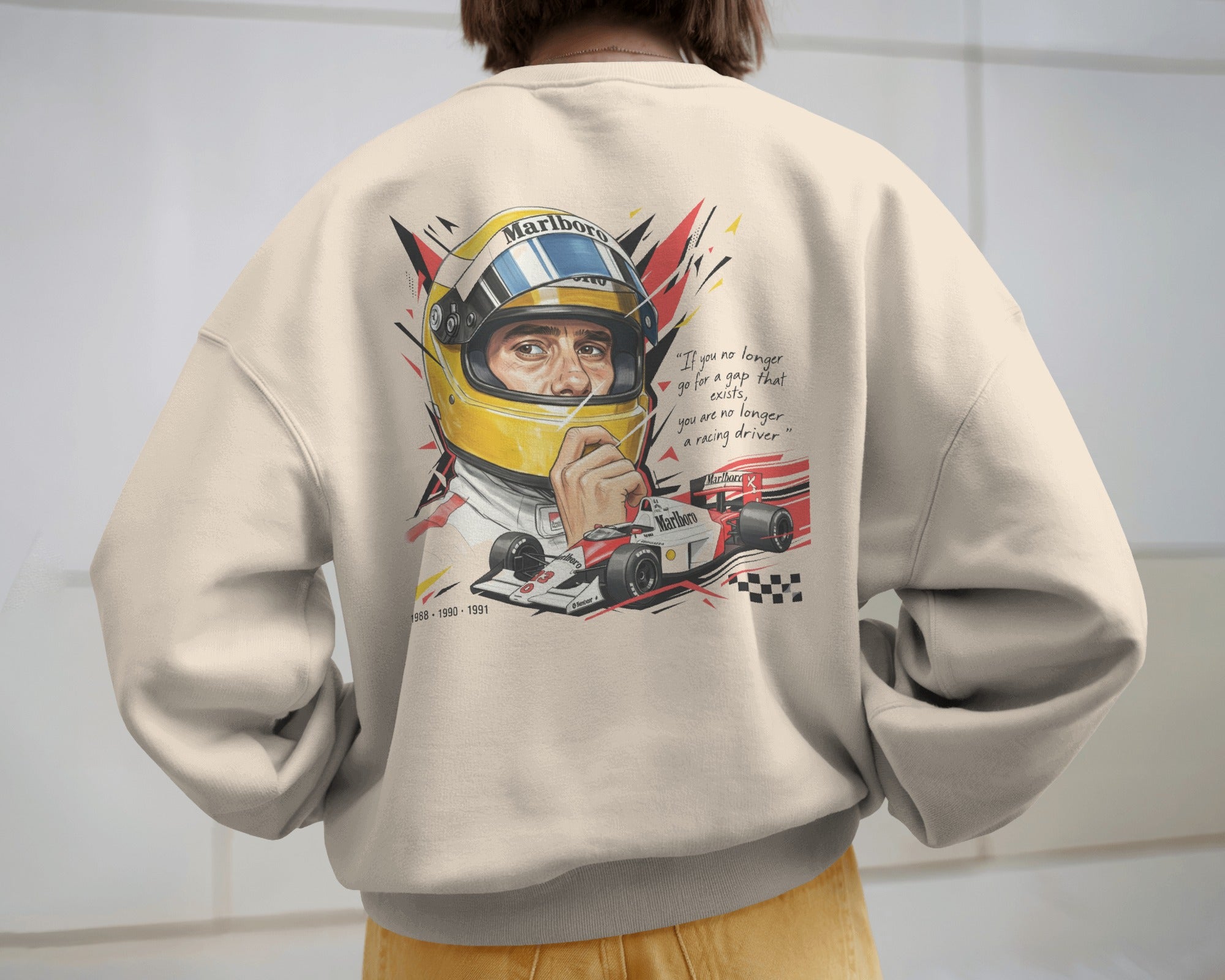 Ayrton Senna - Unisex Premium Sweatshirt
