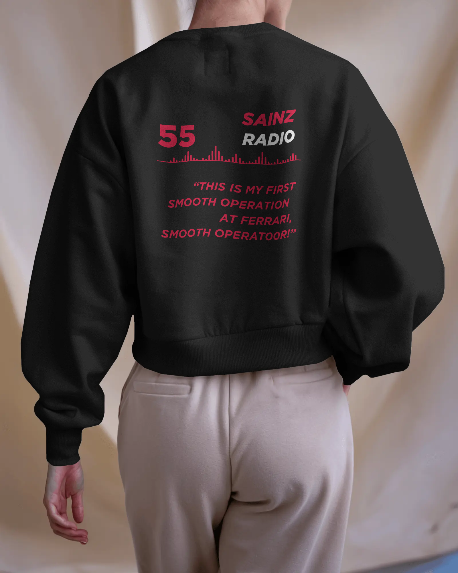 Carlos Sainz "Smooth Operator" – Unisex Premium Sweatshirt