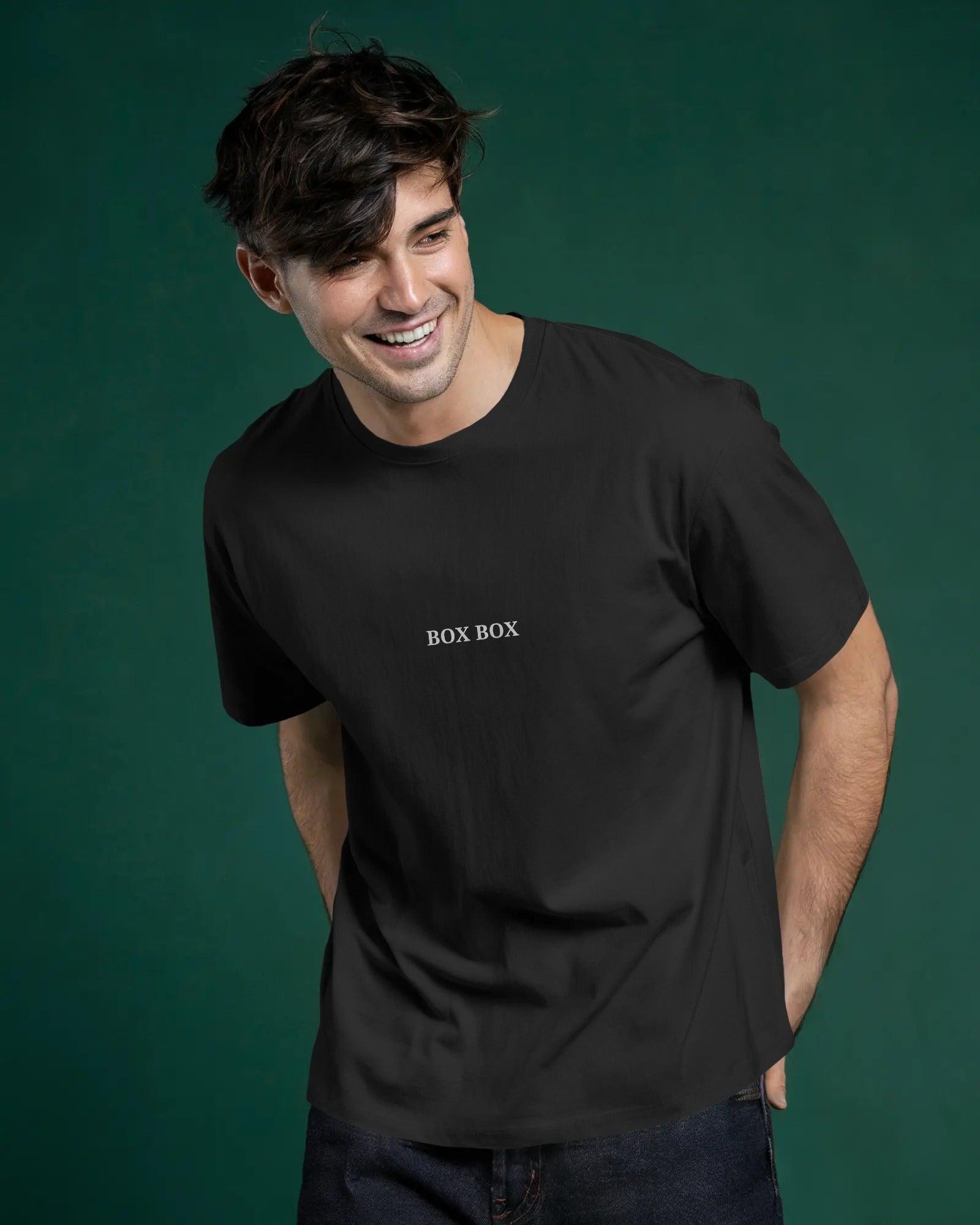 "BOX BOX"- Unisex Premium Heavyweight T-Shirt