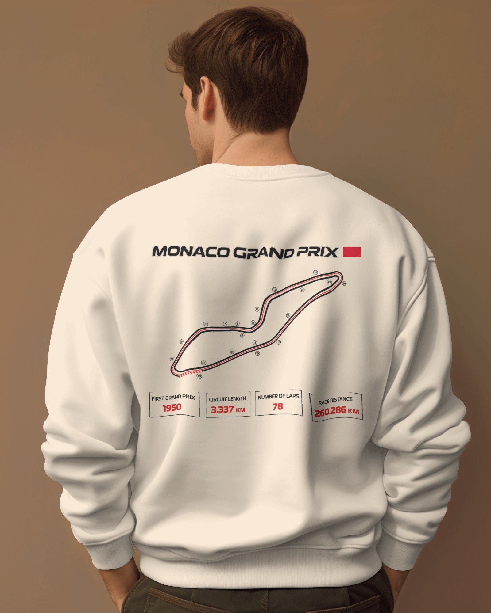 Monaco Grand Prix Race Track - Unisex Premium Sweatshirt