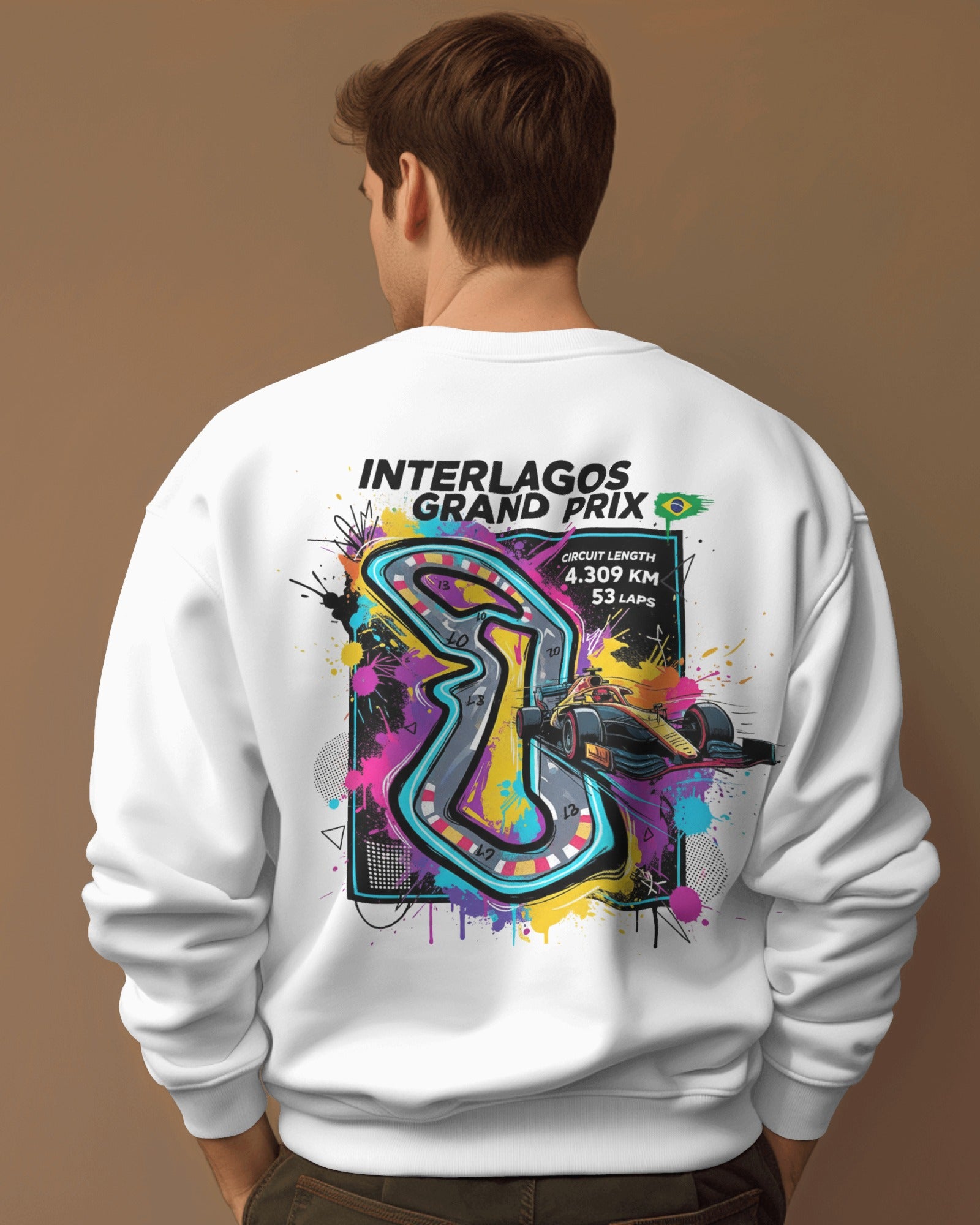 InterLagos Grand Prix  Race Track - Unisex Premium Sweatshirt